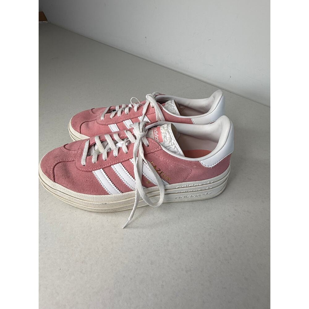 adidas Gazelle Bold Shoes - Pink - Picture 5 of 6